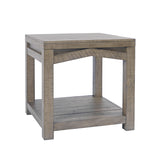Westvale Brown Square End Table