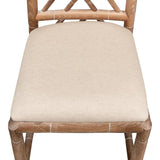 Brighton Bamboo Beige Side Chair (Set of 2)