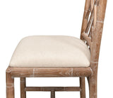 Brighton Bamboo Beige Side Chair (Set of 2)