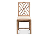 Brighton Bamboo Beige Side Chair (Set of 2)