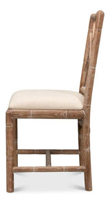 Brighton Bamboo Beige Side Chair (Set of 2)