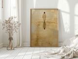 Golden Light Jesus Walking on Water