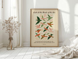 Look at the Birds of the Air Print