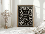 It Is Well With My Soul Floral Print