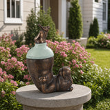 Bondland Bronze/Green Garden Statuary