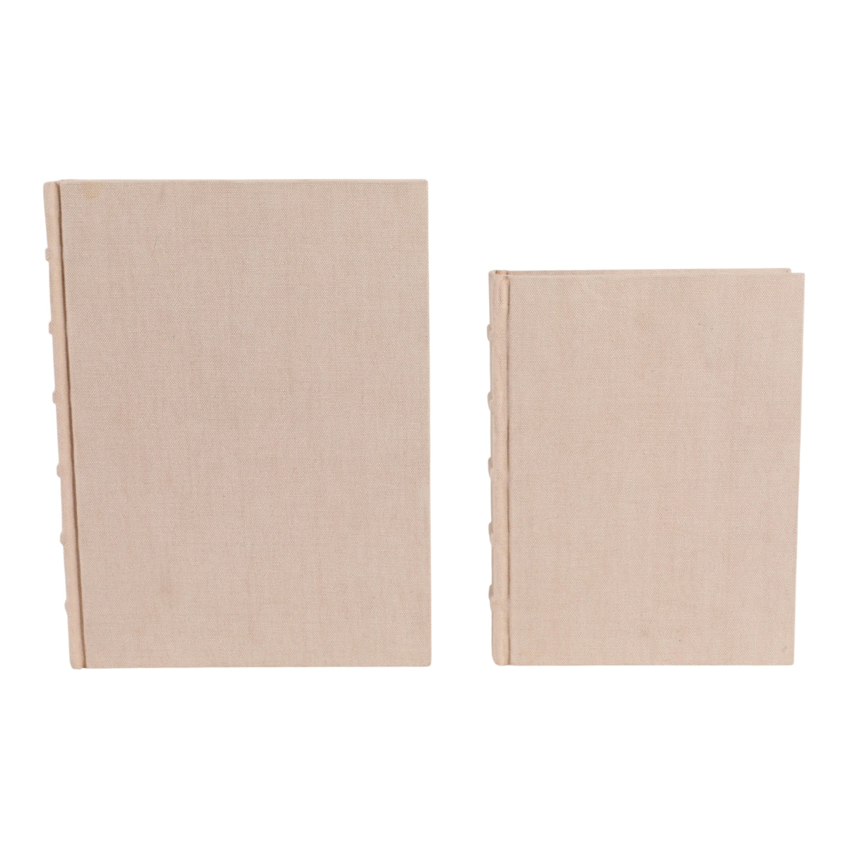 Tobin Ivory Canvas Decorative Note Book (Set of 2)