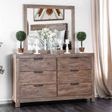 Wynton Weathered Light Oak Mirror - Ornate Home