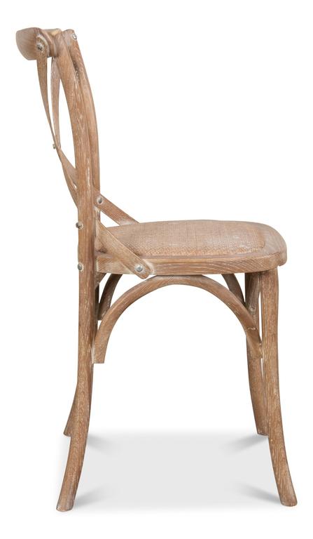 Tuileries Tan Side Chair (Set of 2)