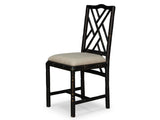 Brighton Black Bamboo Side Chair (Set of 2)