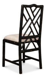 Brighton Black Bamboo Side Chair (Set of 2)
