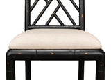 Brighton Black Bamboo Side Chair (Set of 2)