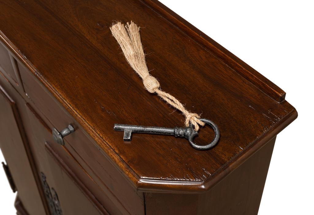 Austrian Brown Hall Cabinet