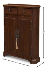Austrian Brown Hall Cabinet