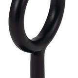 Dolley Black Metal Ring Candle Holder