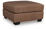 Whitlock Caramel Oversized Accent Ottoman