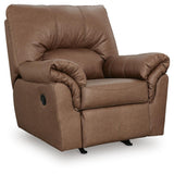 WillowBend Caramel Sofa and Recliner