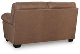 Whitlock Caramel Loveseat