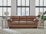 WillowBend Caramel Sofa and Recliner