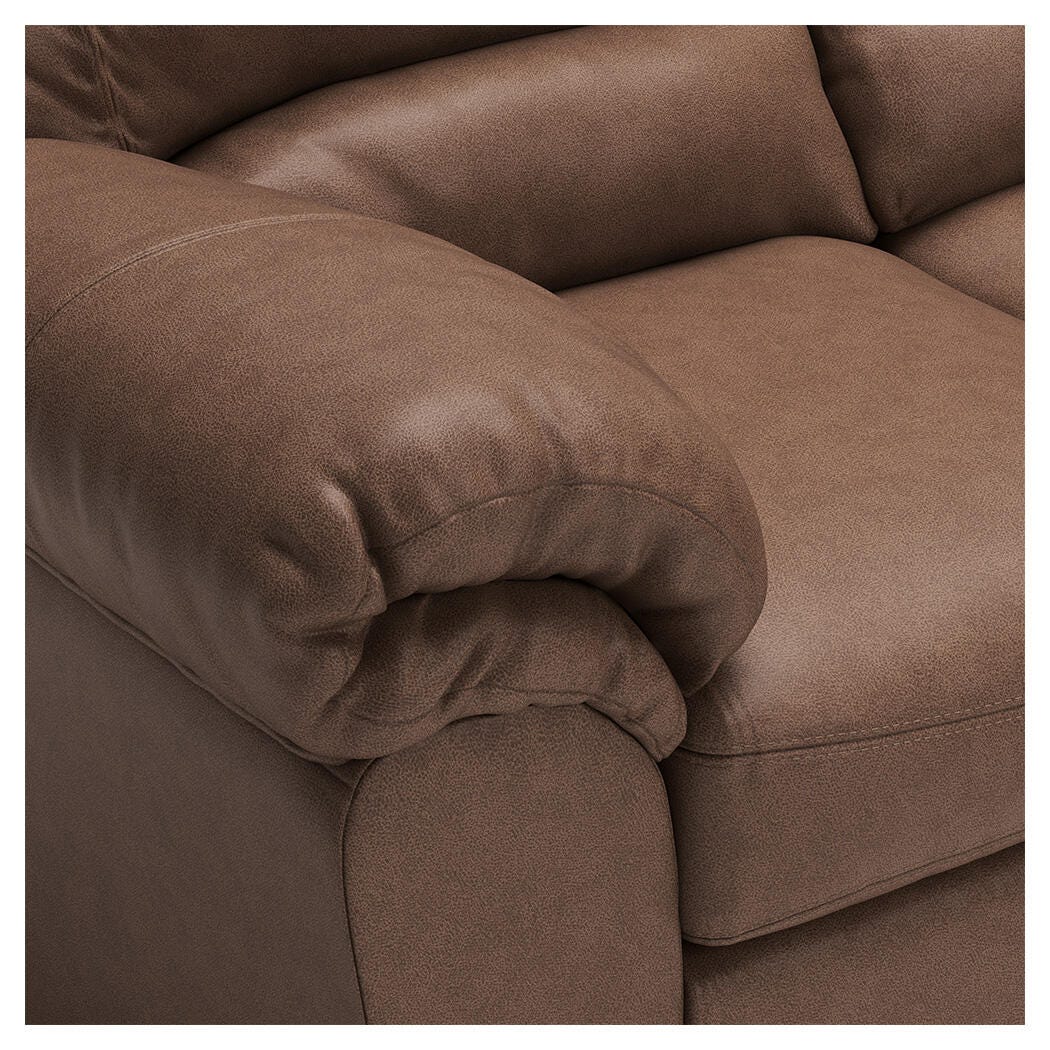 Whitlock Caramel 2-Piece Sectional with Right-Arm Facing Sofa