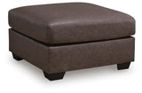 Whitlock Umber Oversized Accent Ottoman