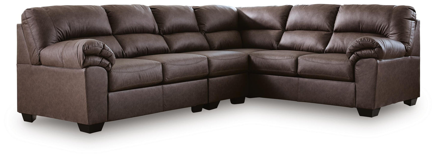 Whitlock Umber 3-Piece Sectional with Right-Arm Facing Sofa (Online Special Price)