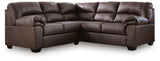 Whitlock Umber 2-Piece Sectional with Right-Arm Facing Sofa