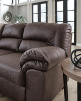 Whitlock Umber 2-Piece Sectional with Left-Arm Facing Sofa