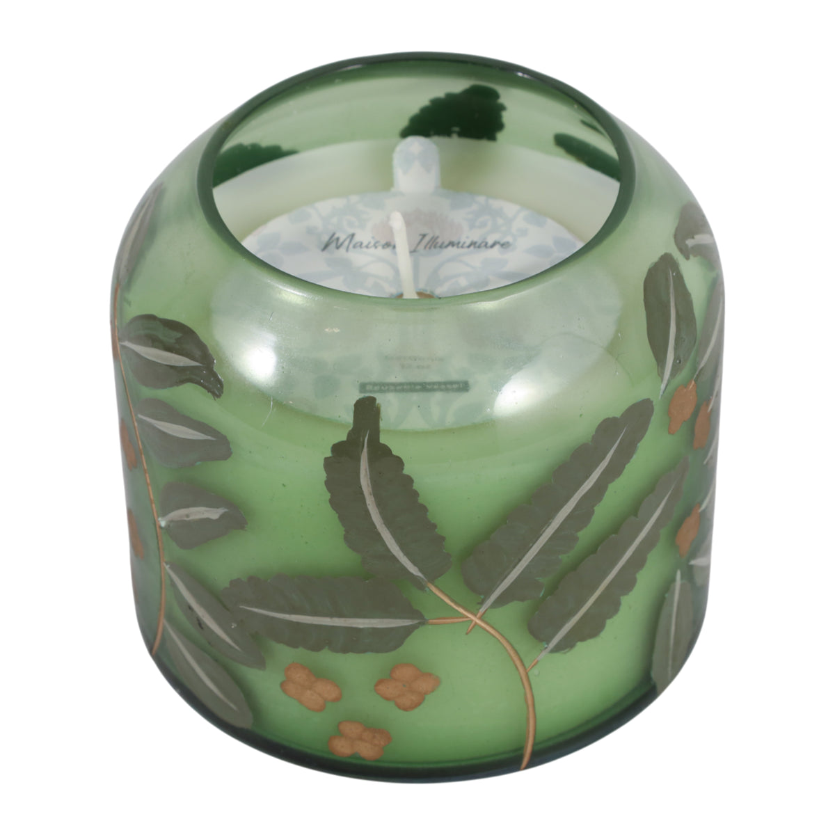 Fallonvale Green/Ivory 12 Oz Gardenia Candle