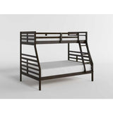 Darden Silver Twin/Full Bunk Bed