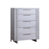 Aromas White Oak Chest w/ Side Storage