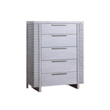 Aromas White Oak Chest w/ Side Storage