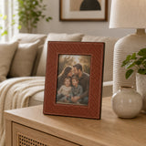 Hayfield Brown 5x7 Resin Pattern Frame