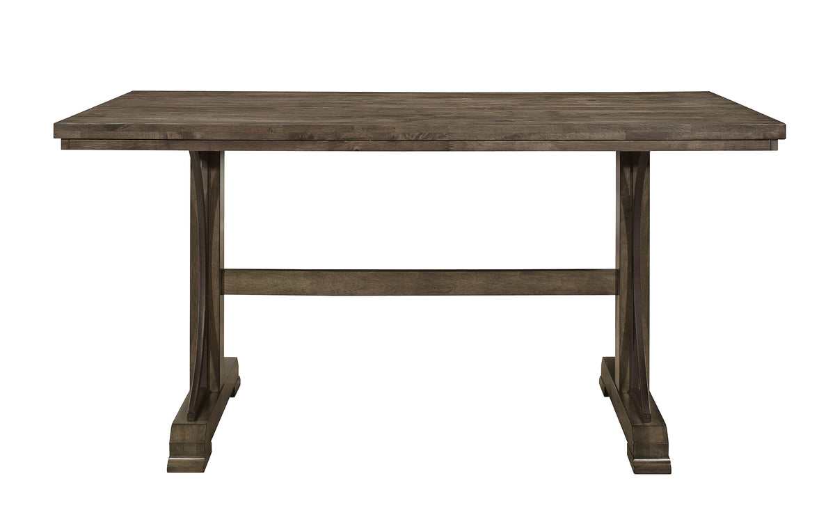 Quincy Grayish Brown Counter Height Table - Ornate Home