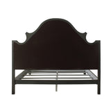 House Beatrice Two Tone Beige/Charcoal/Light Gray Queen Bed