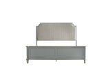 House Marchese Two Tone Beige/Pearl Gray Queen Bed