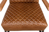 Beverly Hills Brown Chair Leather