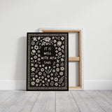 It Is Well With My Soul Floral Print