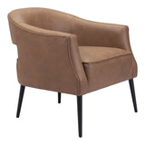 Berkeley Vintage Brown Accent Chair