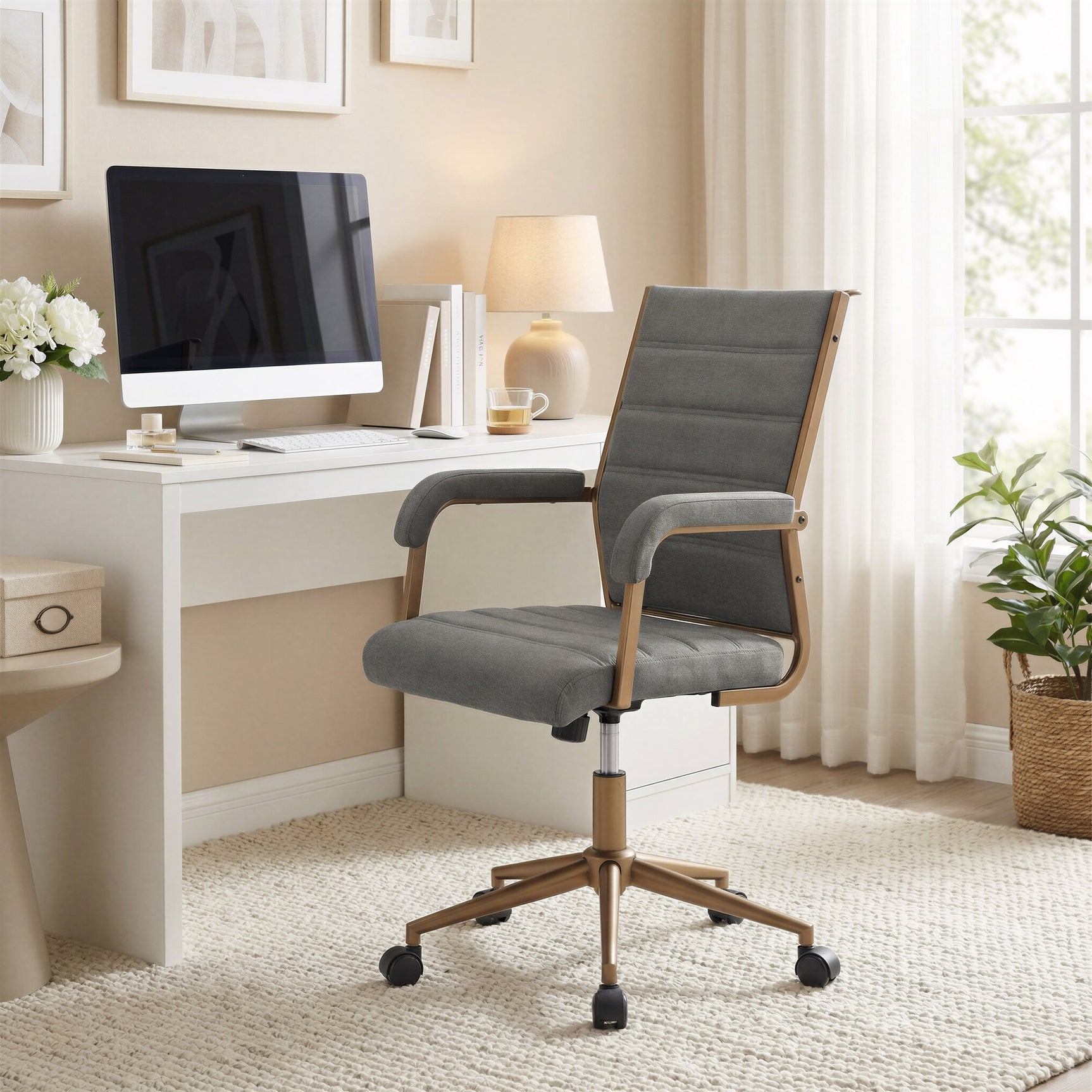 Auction Gray Office Chair
