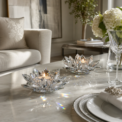 Hackettwell Silver Candle Holders (Set of 2)