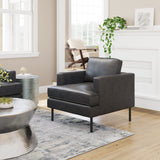 Decade Vintage Gray Armchair