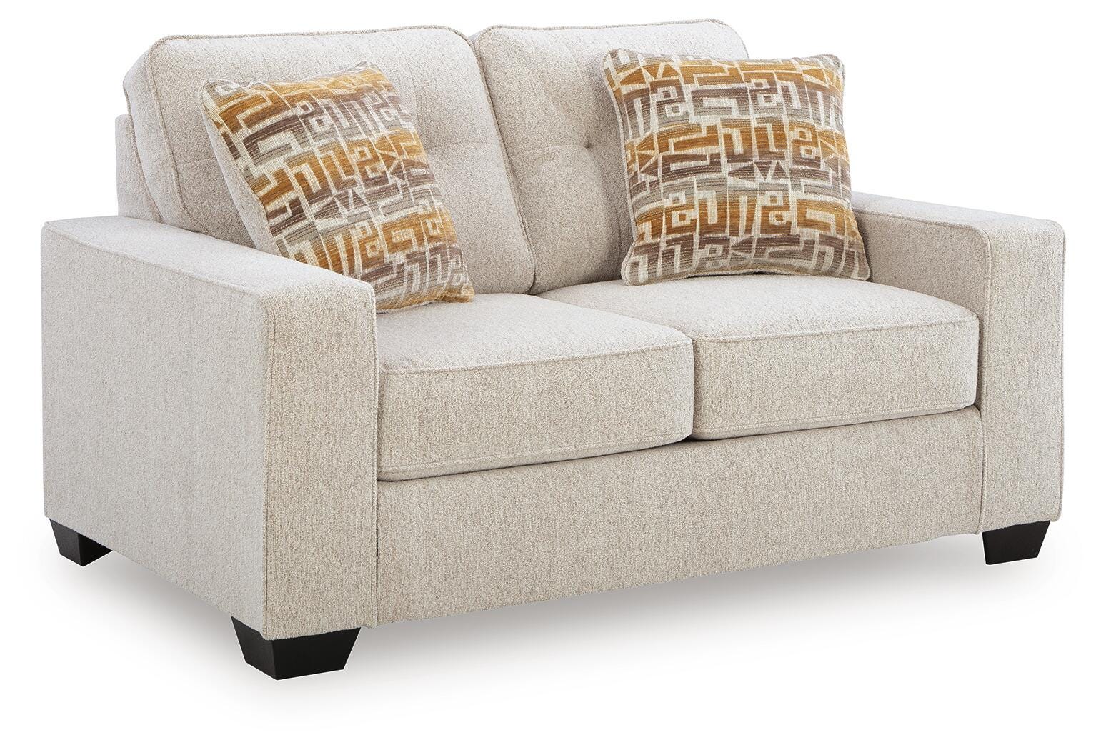 Larimer Stone Loveseat and Recliner