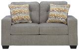 Larimer Iron Queen Sofa Sleeper and Loveseat (Online Special Price)