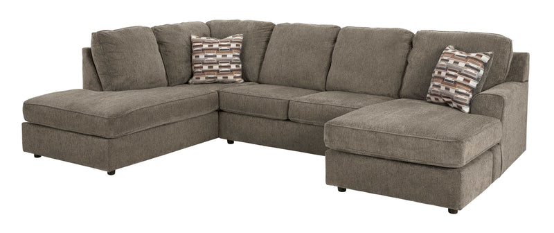 (Online Special Price) O'Phannon Putty 2pc LAF Corner Chaise Sectional Sofa - Ornate Home