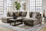 (Online Special Price) O'Phannon Putty 2pc LAF Corner Chaise Sectional Sofa - Ornate Home