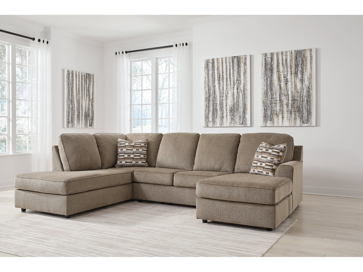 O'Phannon Briar 2pc Sectional with Chaise - Ornate Home