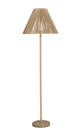 Lumika Beige Solar Floor Lamp
