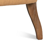 Welsh Brown Leather & Jute Chair