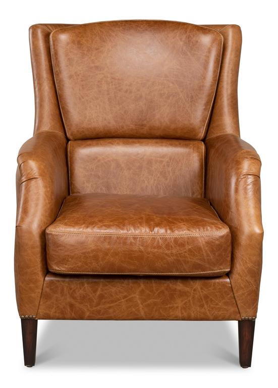 Baker Brown Arm Chair