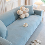 Modern Slipcovers Geometric Textured Stretchable Sofa Cover for Couch with Chaise